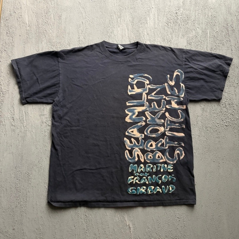 Vintage Marithe Francois Girbaud T Shirt XL Black 90s